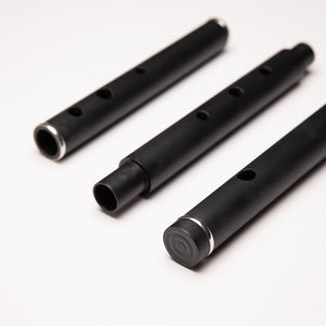Copley Delrin D Irish Flute w/C Nat Thumbhole
