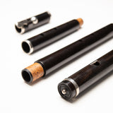 Peter Noy Blackwood & Silver 1-Key Low Bb Flute