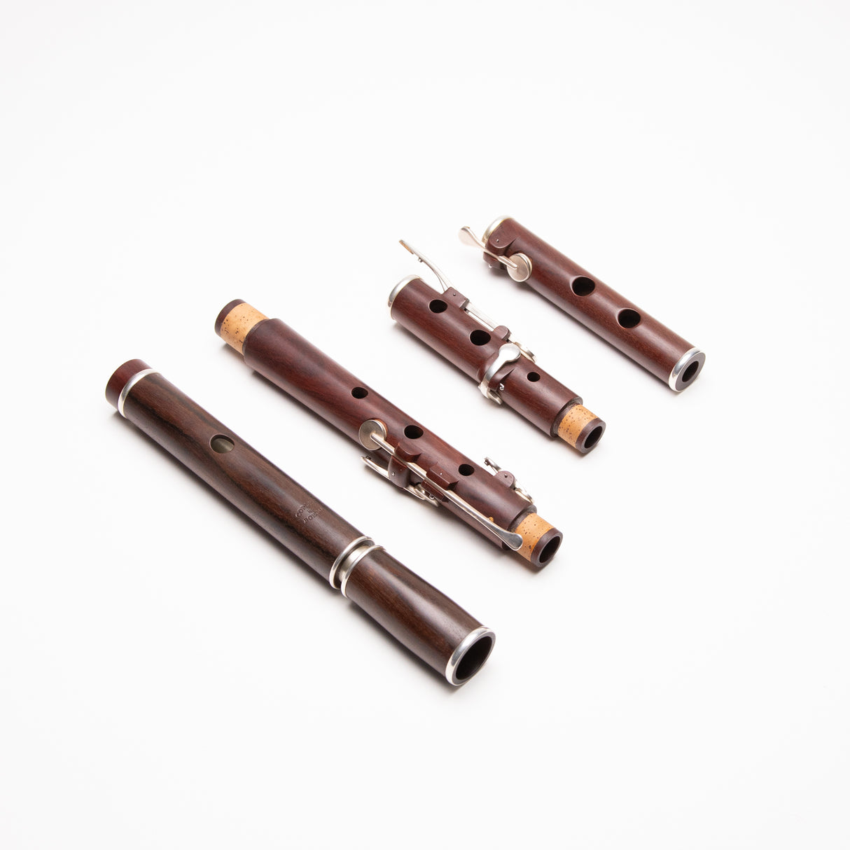 Copley 6-Key Mopane & Silver Rudall
