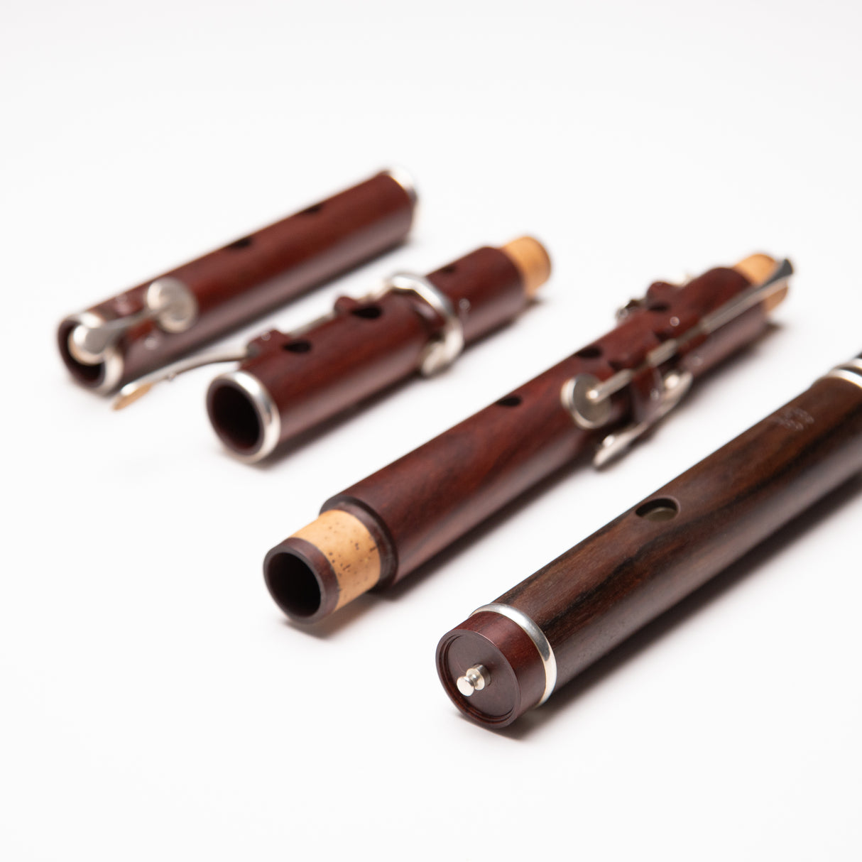 Copley 6-Key Mopane & Silver Rudall