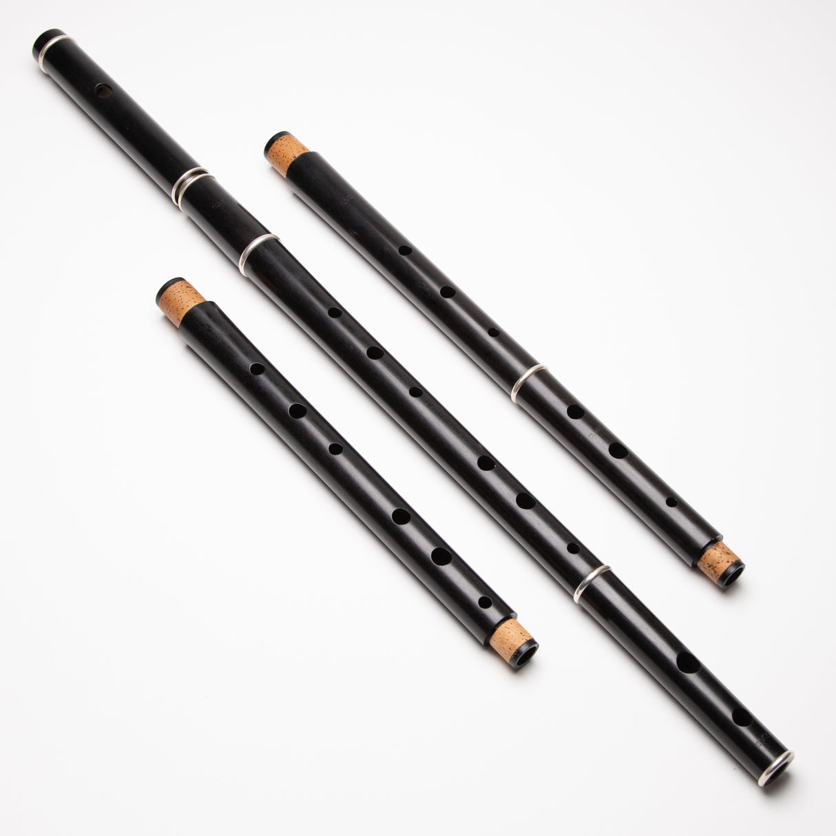 Olwell Blackwood & Silver Pratten C/D/Eb Combo