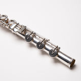 Haynes Custom #14473 Silver Flute with Gold Lip Plate