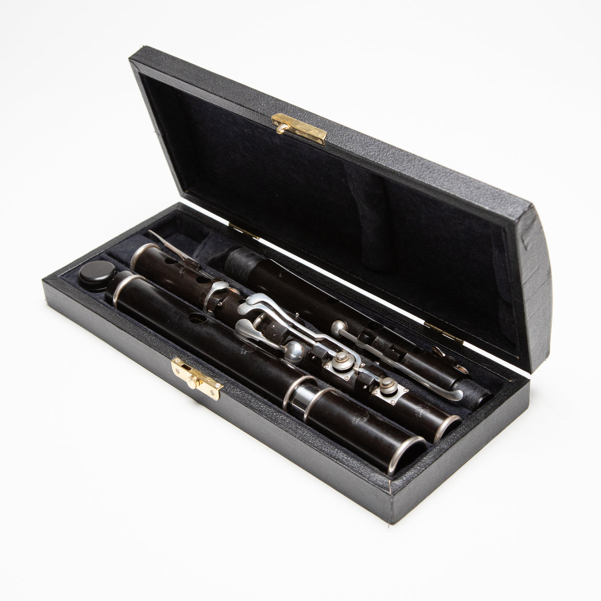 Grinter Blackwood & Silver 8-Key Large Hole Rudall