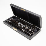 Grinter Blackwood & Silver 8-Key Large Hole Rudall