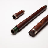 Casey Burns Small Handed Mopane Keyless Flute in D