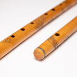 Martin Doyle Boxwood Carved Celtic Crane Flute