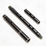 Hammy Hamilton Blackwood & Silver Keyless Eb