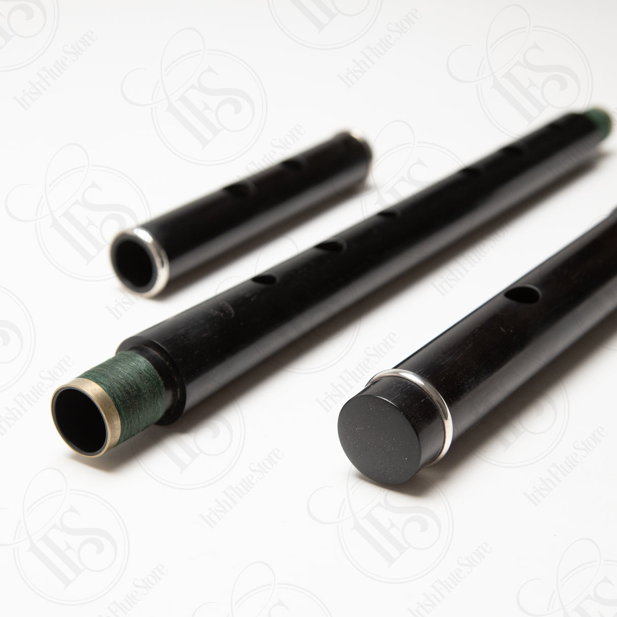 Hammy Hamilton Blackwood & Silver Keyless Eb