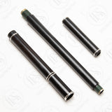 Hammy Hamilton Blackwood & Silver Keyless Eb