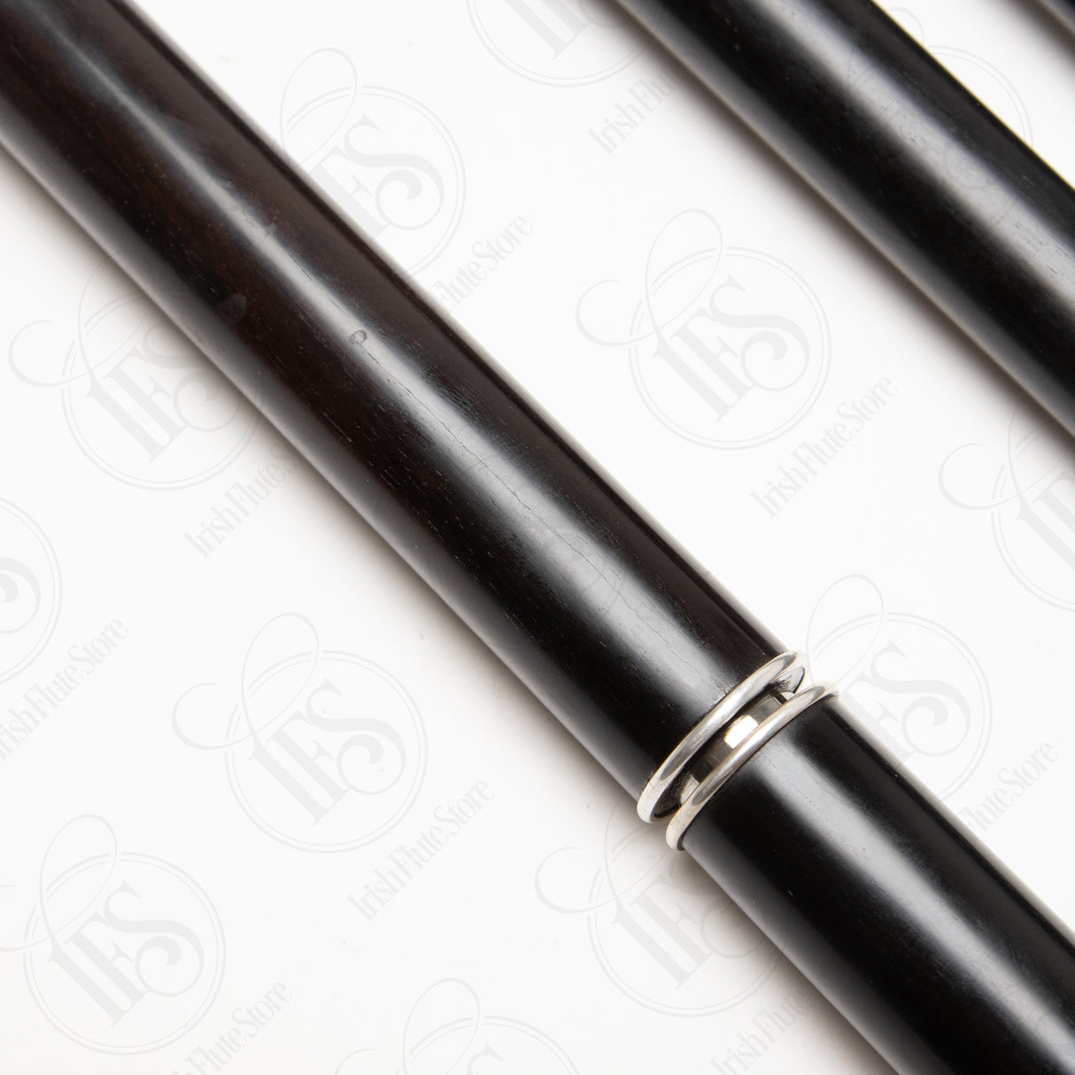 Hammy Hamilton Blackwood & Silver Keyless Eb
