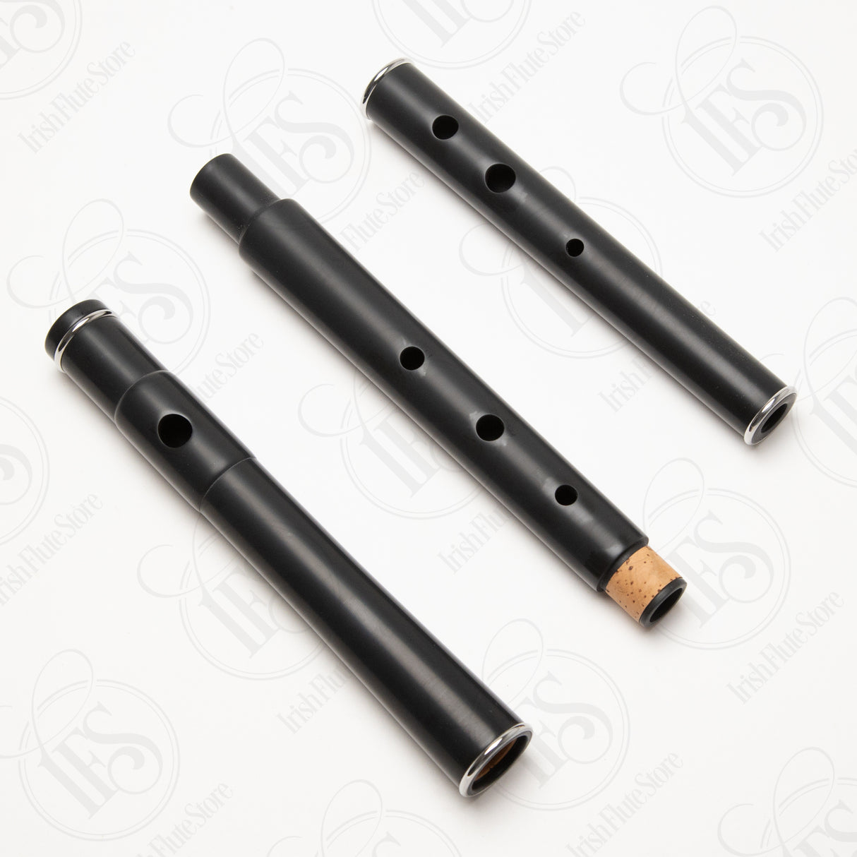 UIFP Rudall Oval Embouchure Offset D Pieces Front