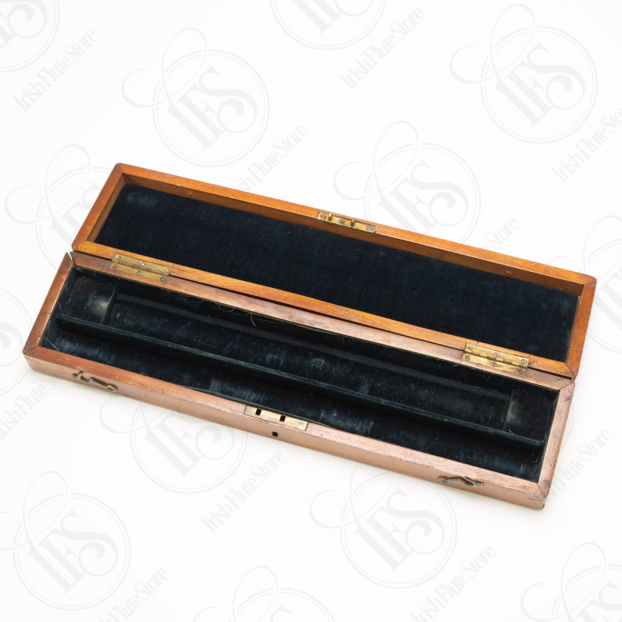 Antique Wooden Flute Case