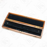 Antique Wooden Flute Case