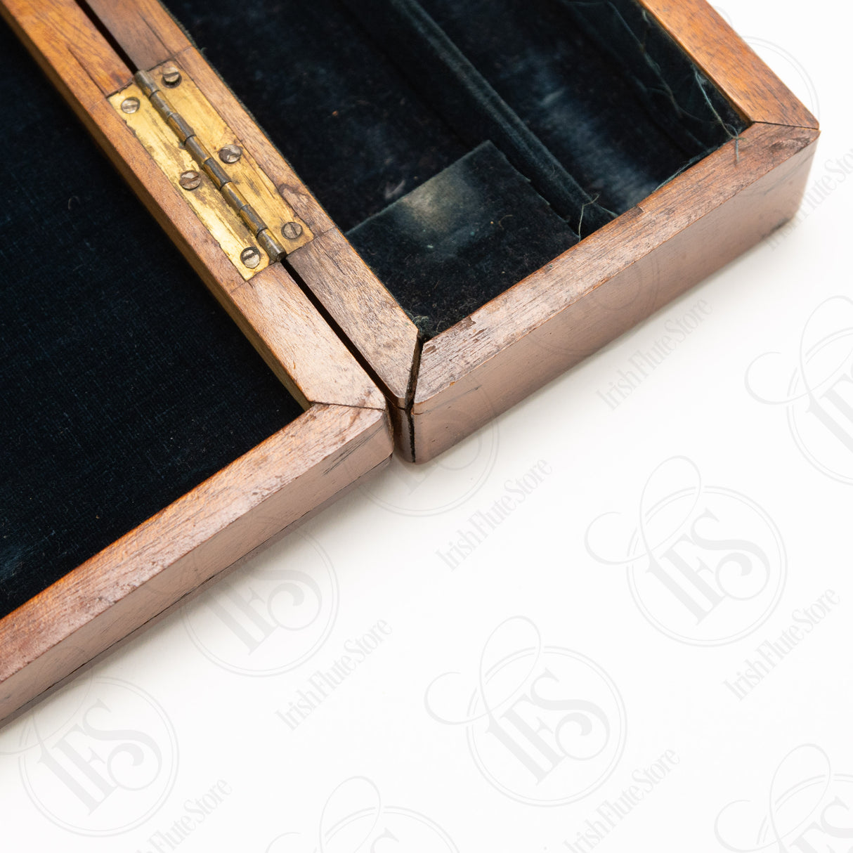Antique Wooden Flute Case
