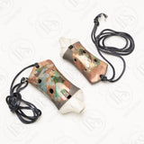 Pair Clay-Glazed Ocarinas