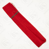 Handmade Whistle Roll, Red