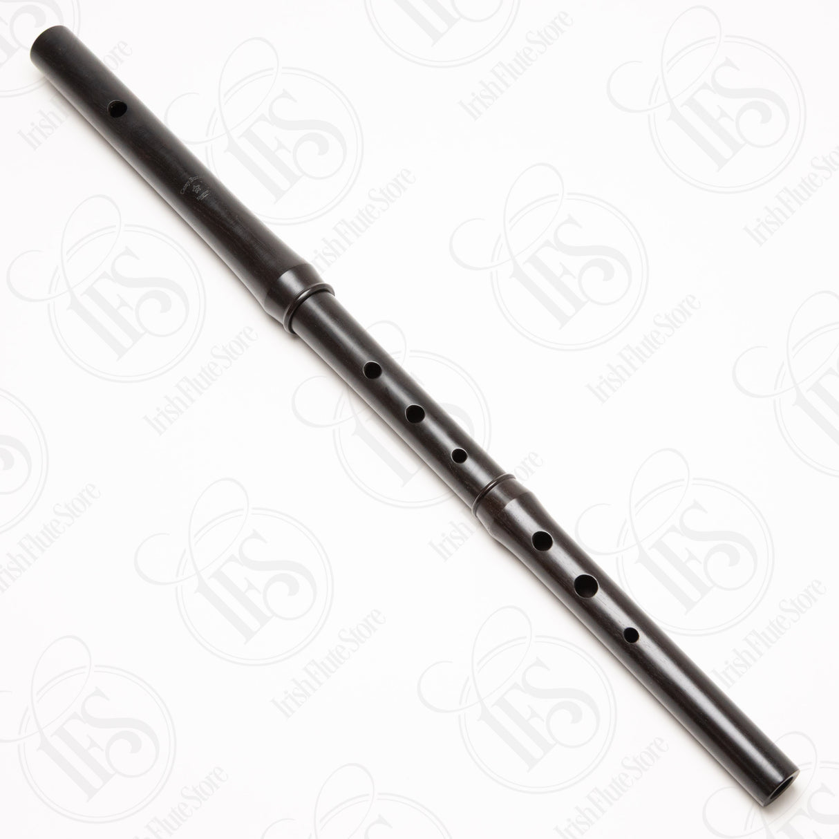 Casey Burns Blackwood Large Hole Folk Flute, D