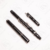 John Gallagher 6-Key Blackwood Pratten Flute in D with Northwind Case