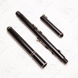 John Gallagher 6-Key Blackwood Pratten Flute in D with Northwind Case