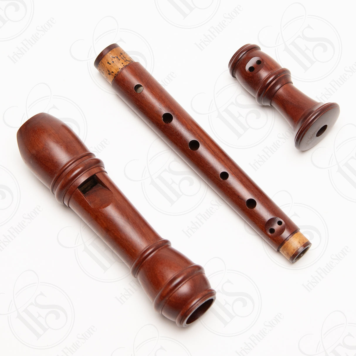 J&M Dolmetsch Rosewood Baroque Soprano C Recorder, A440hz