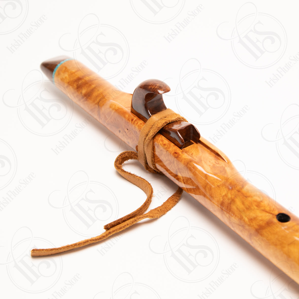 Woodsounds Cedar & Turqoise F# Native American Flute