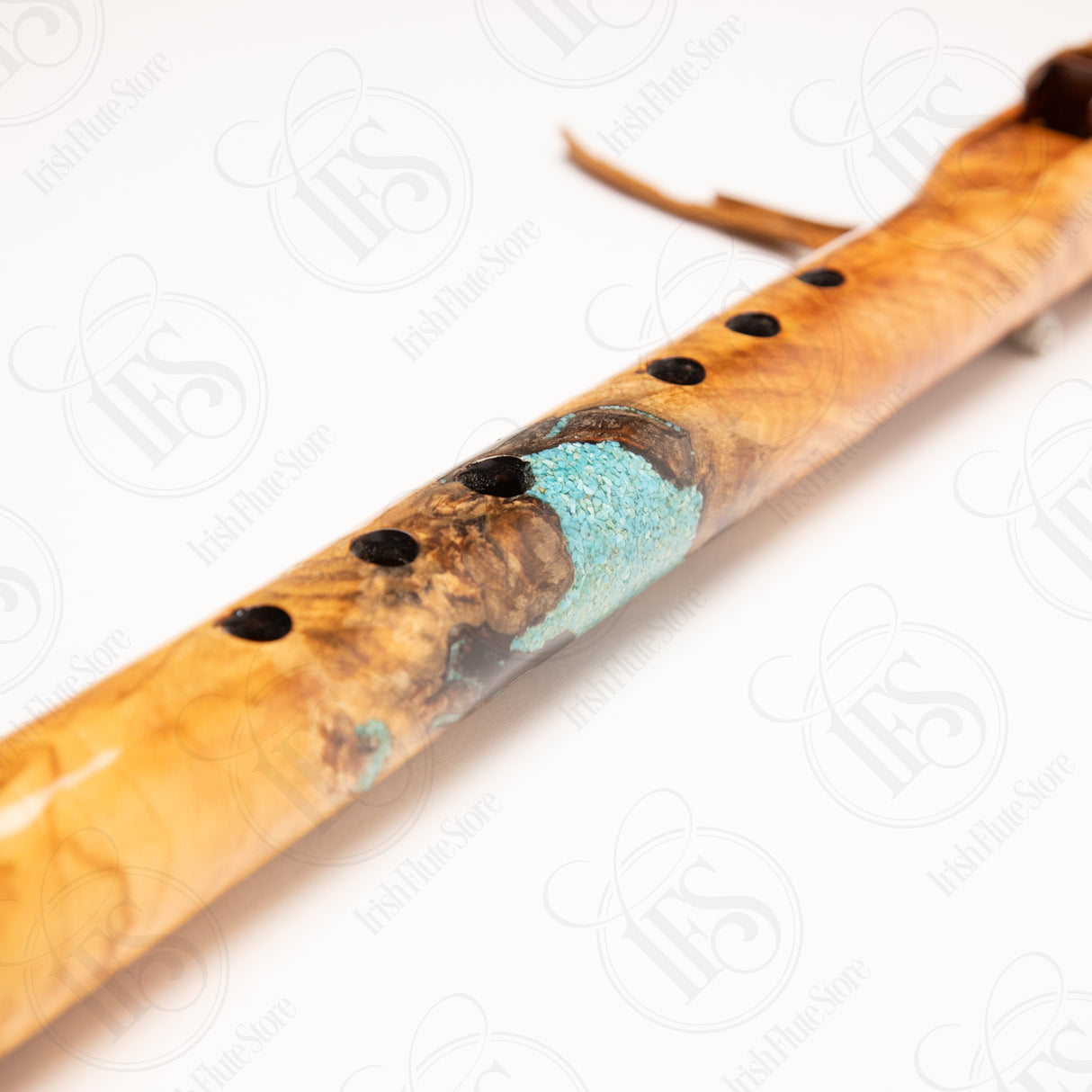 Woodsounds Cedar & Turqoise F# Native American Flute