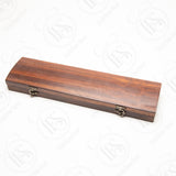 De Keyser European Boxwood & Silver 4-Key Large Hole Rudall, D