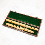 De Keyser European Boxwood & Silver 4-Key Large Hole Rudall, D