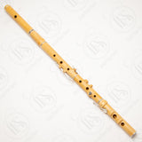 De Keyser European Boxwood & Silver 4-Key Large Hole Rudall, D