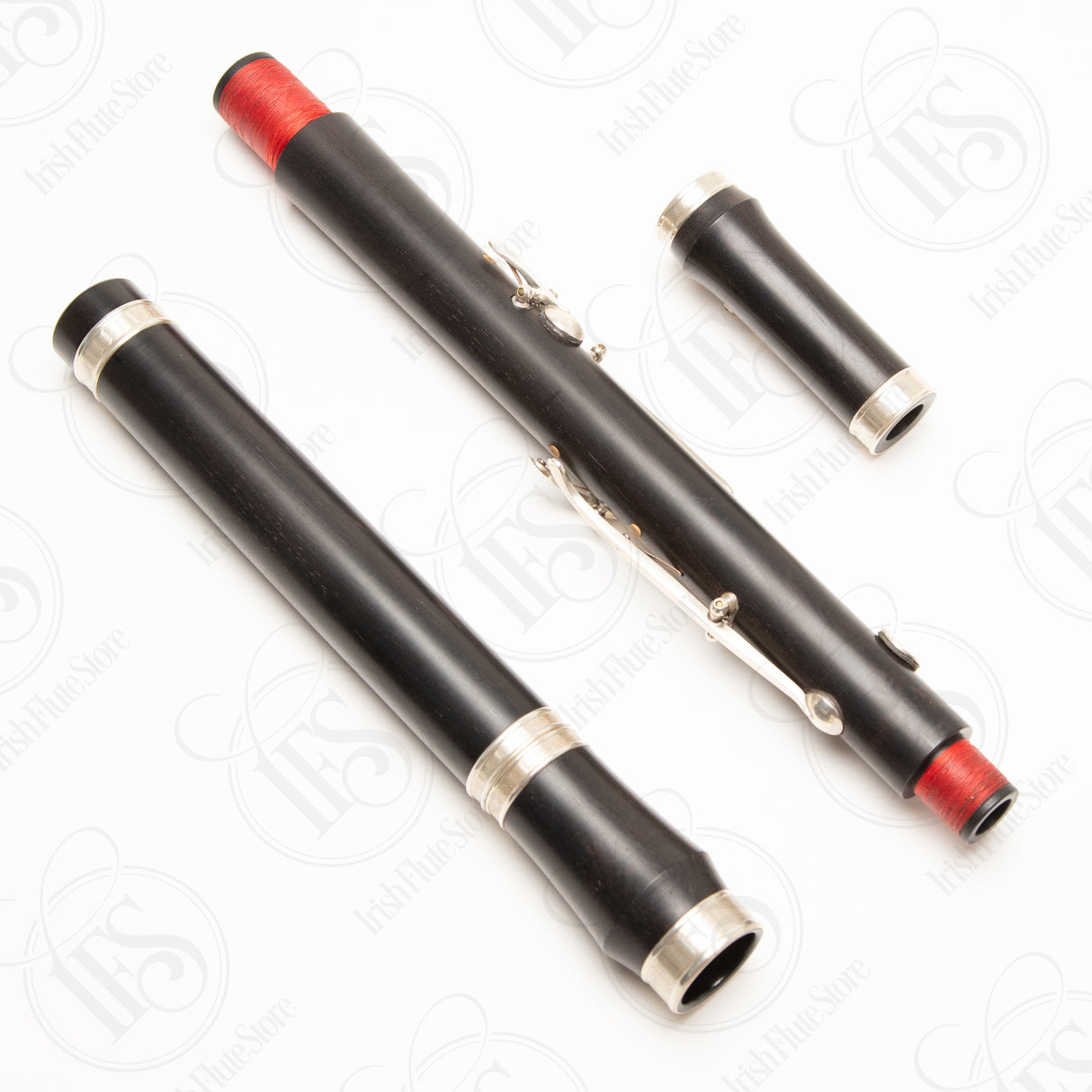 Casey Burns Blackwood & Silver Large-Hole, D