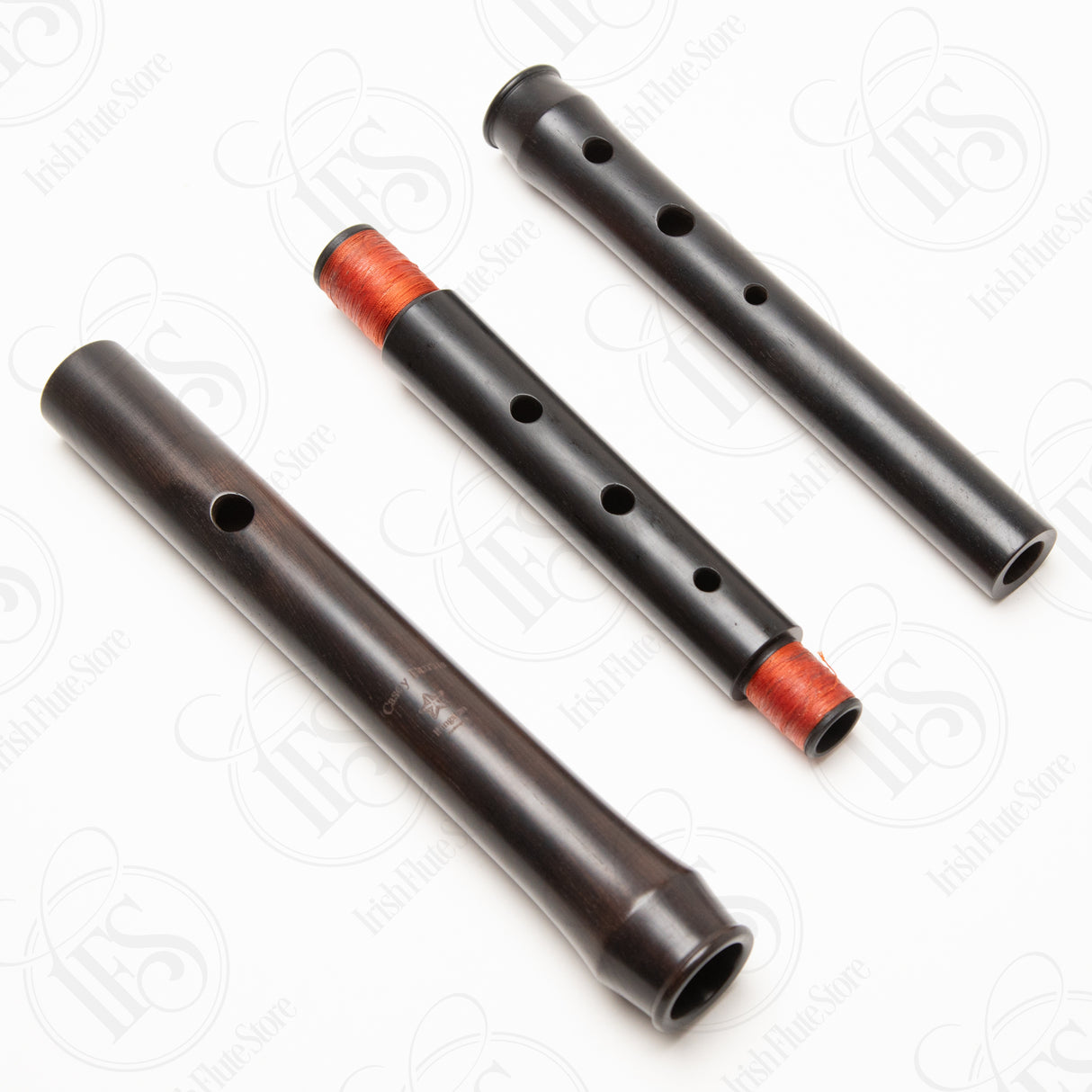 Casey Burns Blackwood Folk Flute, D