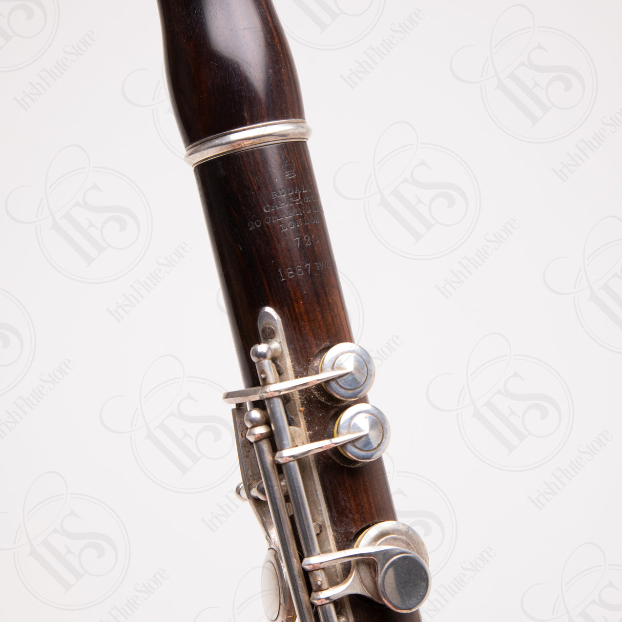 Rudall, Carte & Co. Cocus & Silver 1867 Model High Pitch