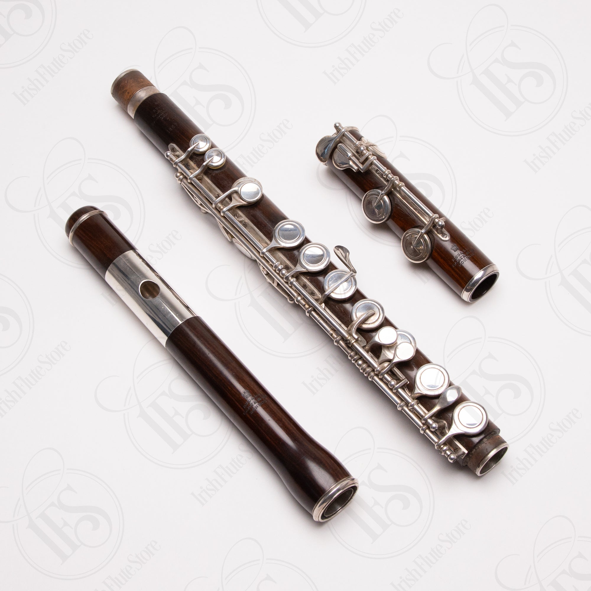 Rudall, Carte & Co. Cocus & Silver 1867 Model High Pitch – Irish