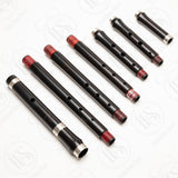 Casey Burns Blackwood & Silver A/B/Bb Low Flute Set