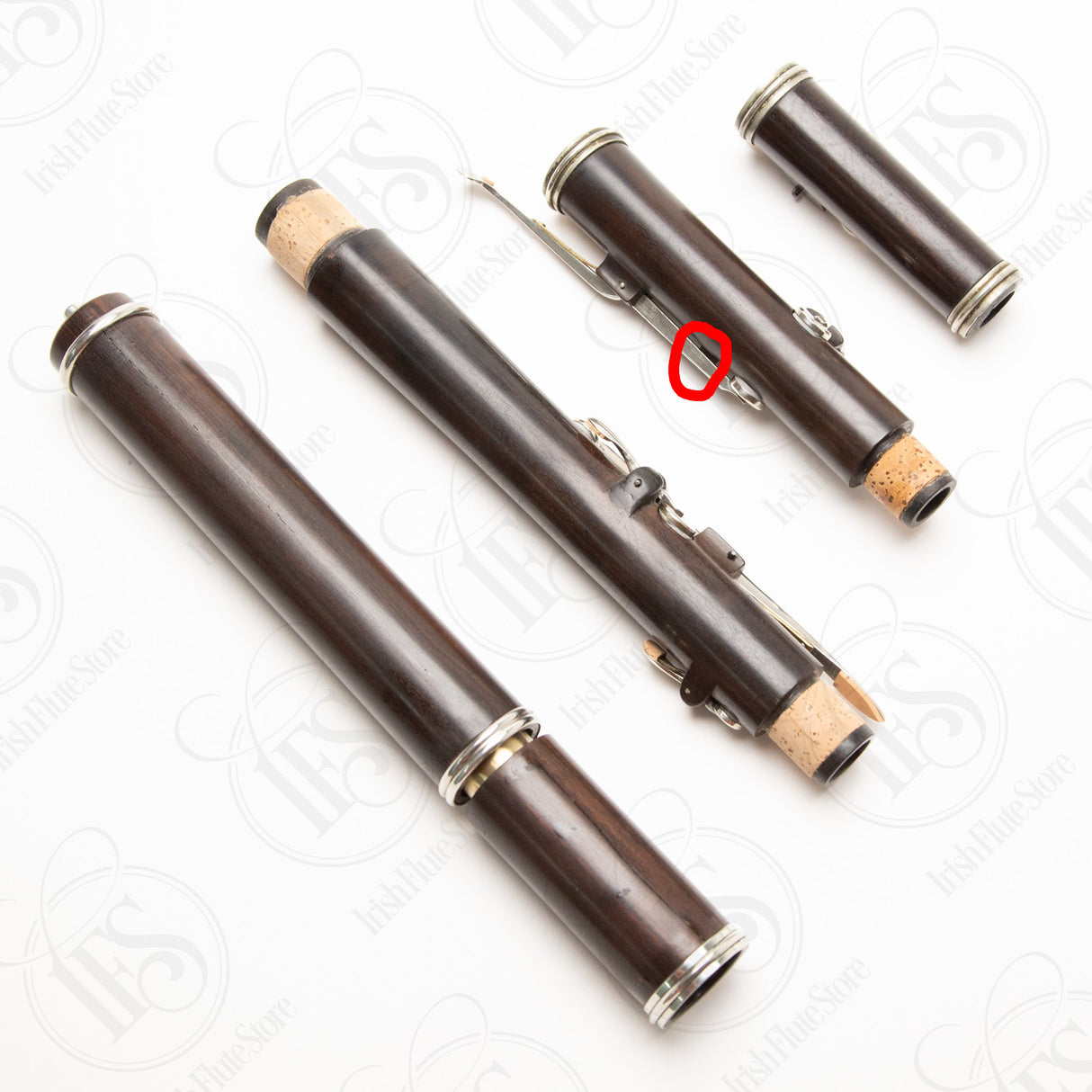 Hall & Son Cocus 6 key, D