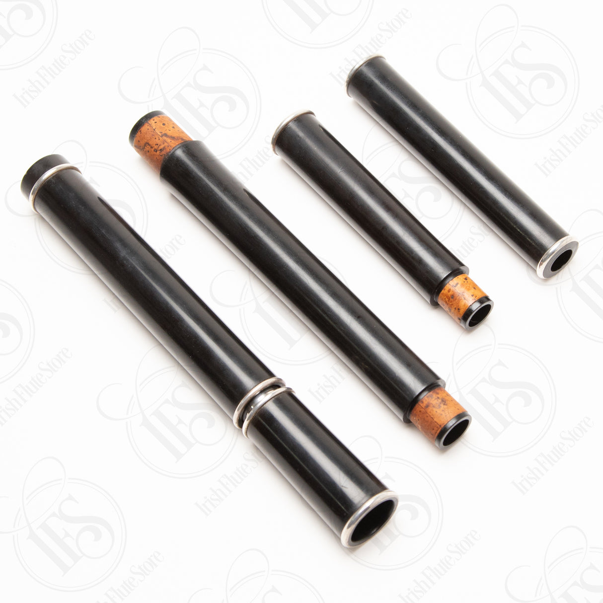 Pat Olwell Blackwood & Silver Keyless, D