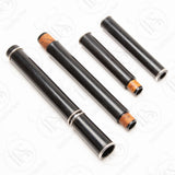 Pat Olwell Blackwood & Silver Keyless, D