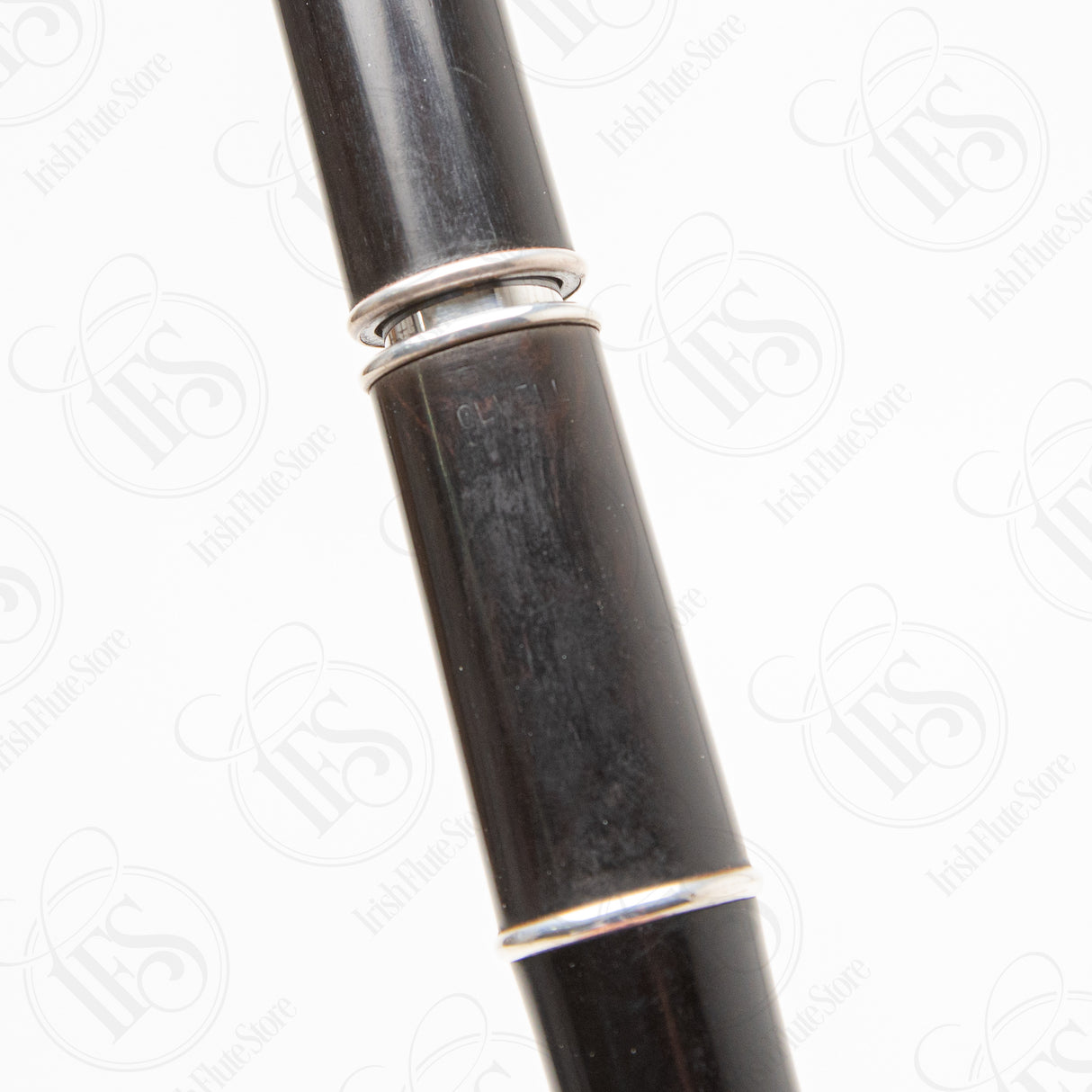 Pat Olwell Blackwood & Silver Keyless, D