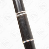 Pat Olwell Blackwood & Silver Keyless, D