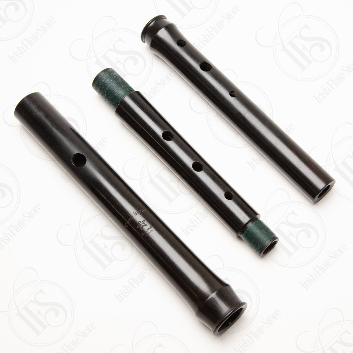 Casey Burns Blackwood Folk Flute, D