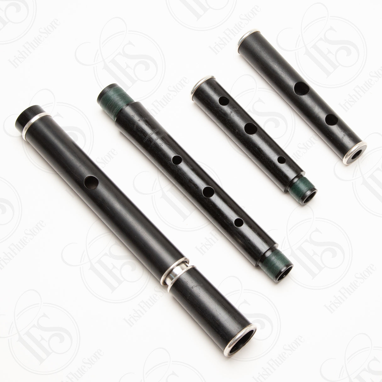 Wilkes Blackwood & Silver Keyless w/C-nat Thumbhole, D