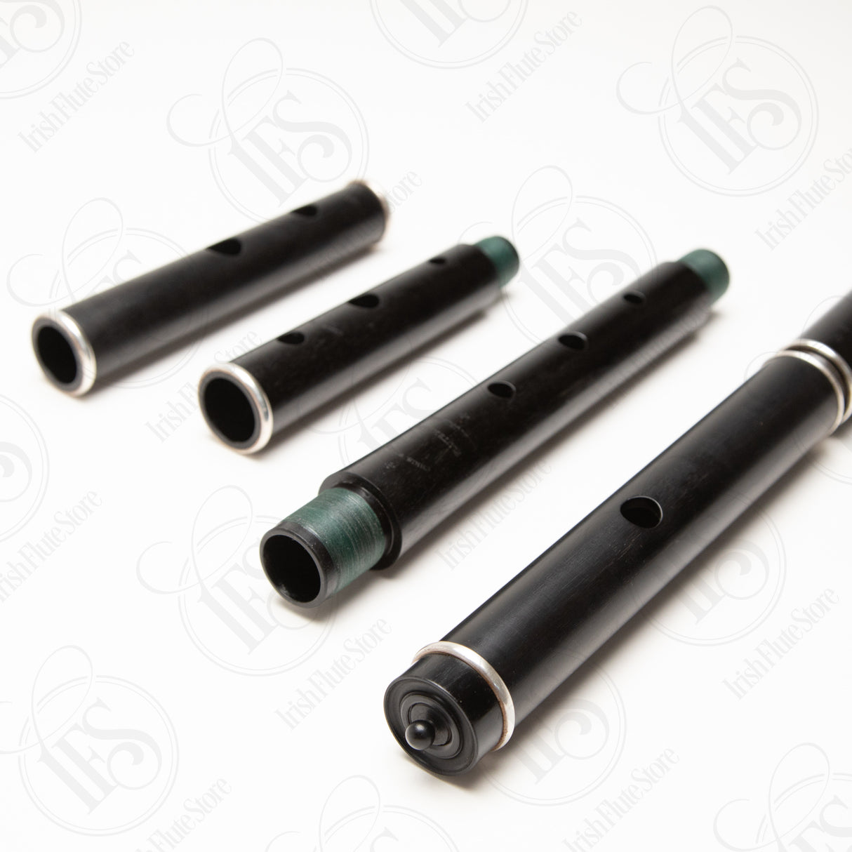 Wilkes Blackwood & Silver Keyless w/C-nat Thumbhole, D