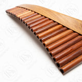 22-tube Romanian panpipe, F