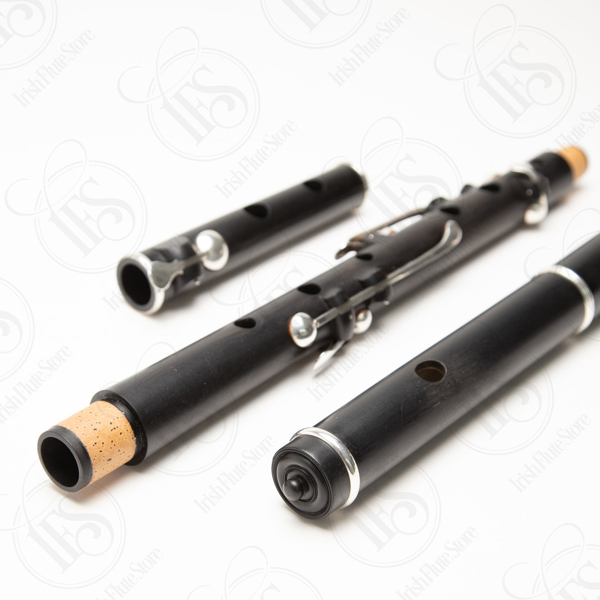 Olwell Blackwood & Silver 6-Key, D