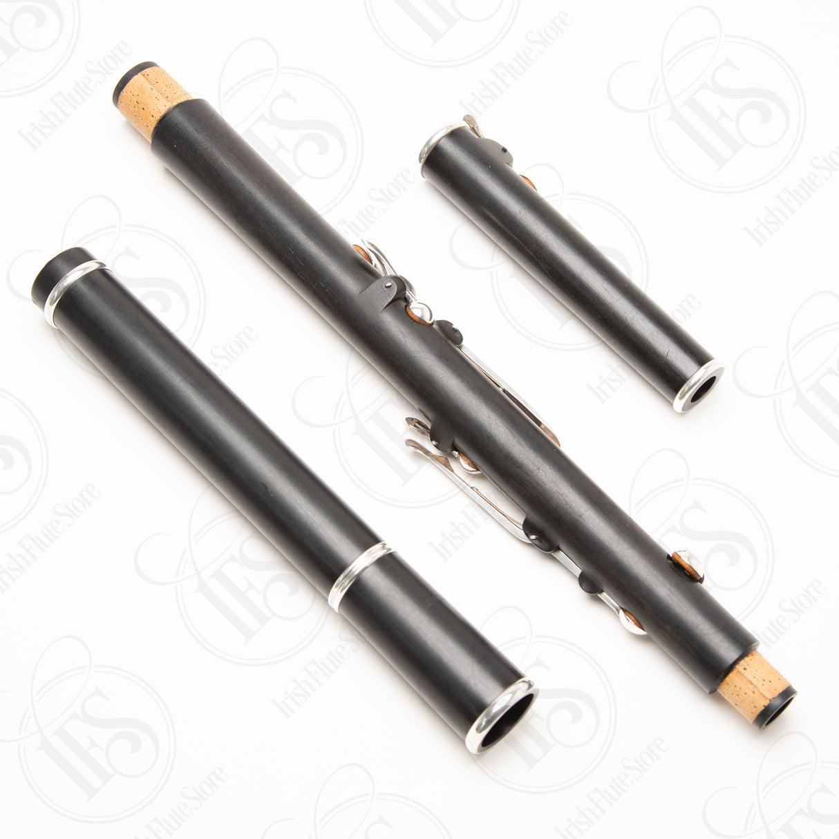 Olwell Blackwood & Silver 6-Key, D