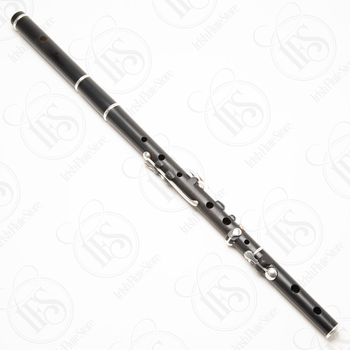 Olwell Blackwood & Silver 6-Key, D