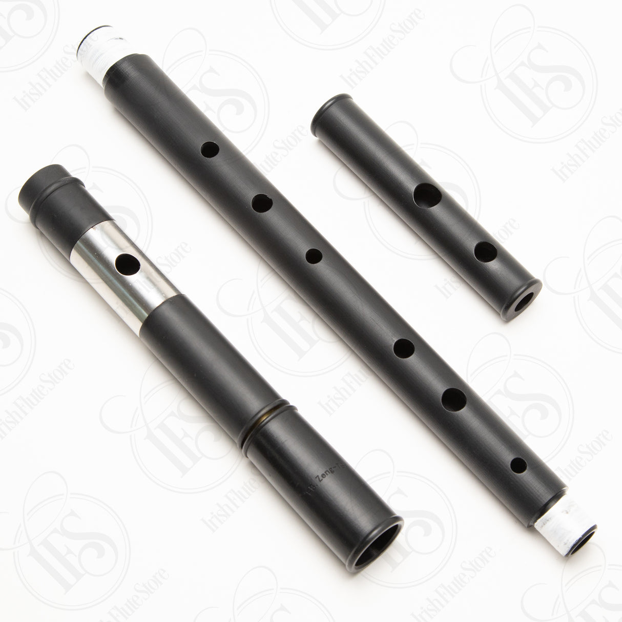 Fengbo Zeng 3D Printed Flute in D, Pratten Style with Silver-Sleeved Head