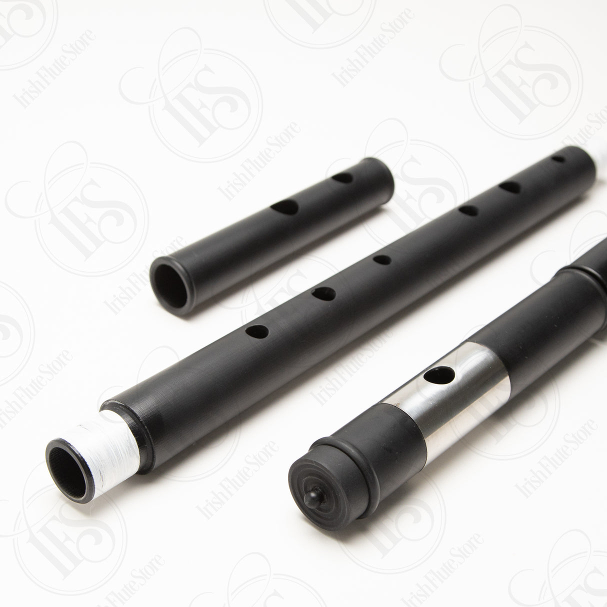 Fengbo Zeng 3D Printed Flute in D, Pratten Style with Silver-Sleeved Head