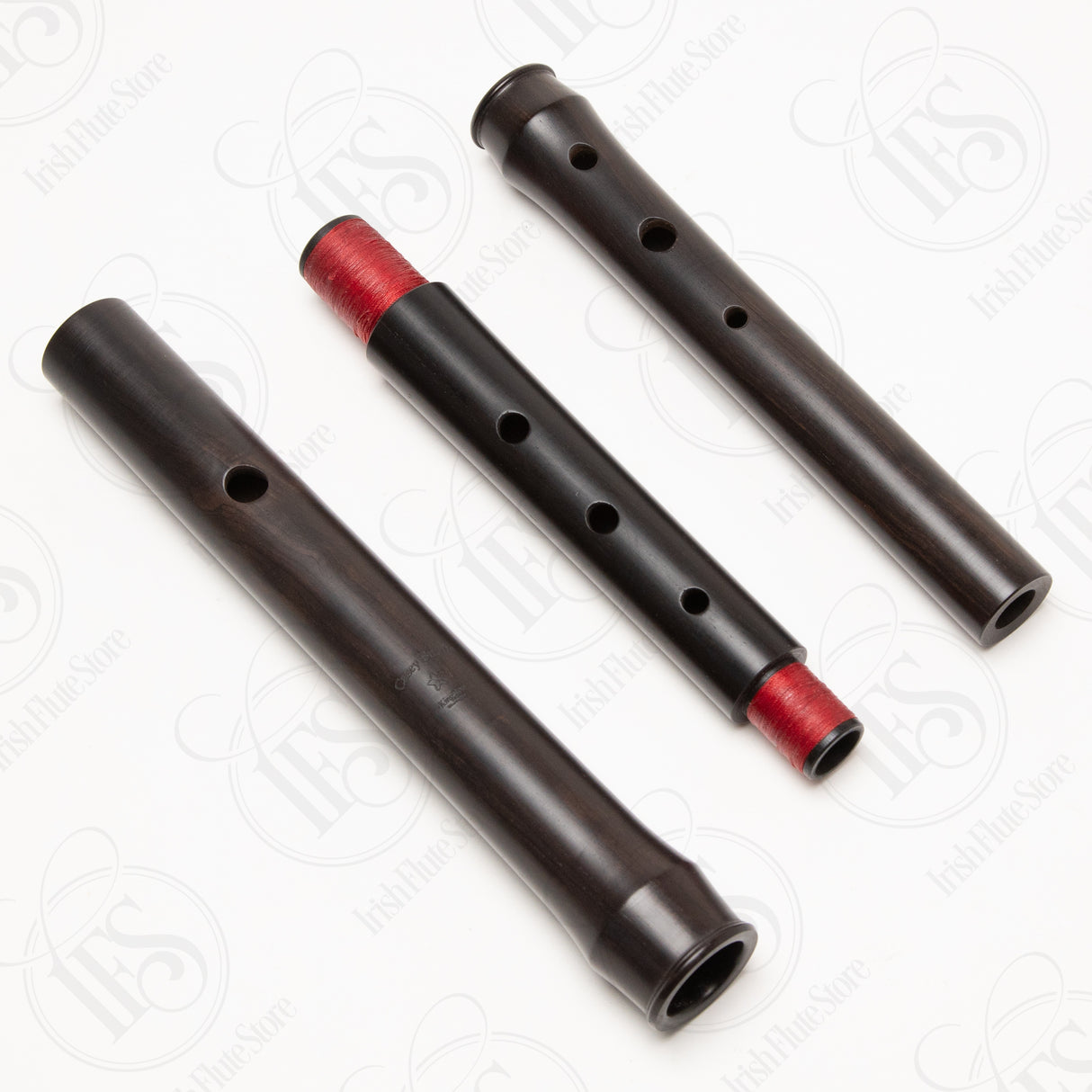 Casey Burns Blackwood Folk Flute, D
