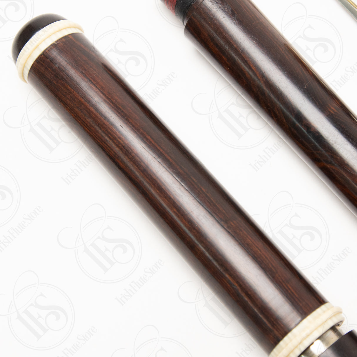 William Hall & Son Cocus & Silver 6-key, D